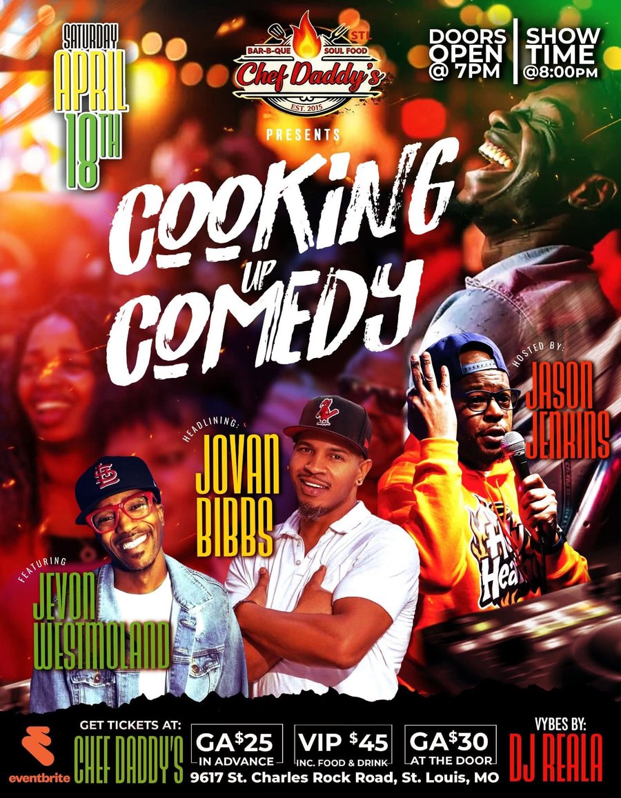 Cookin' Up Comedy live comedy night at Chef Daddy's