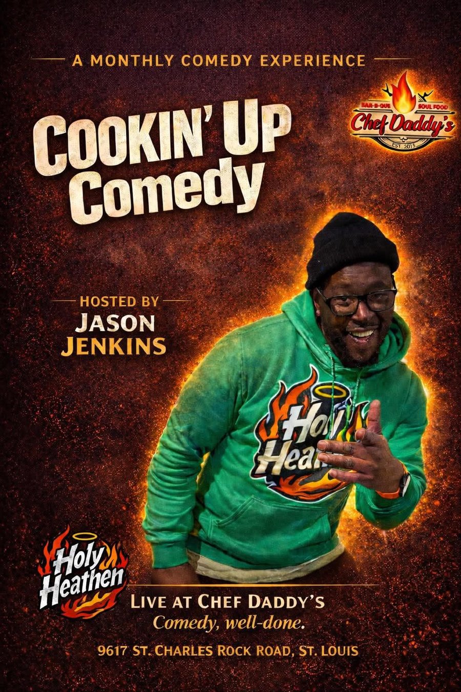 Cookin' Up Comedy hosted by Jason Jenkins